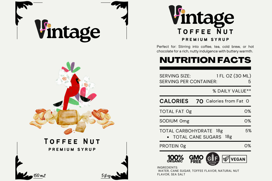 Toffee Nut Syrup