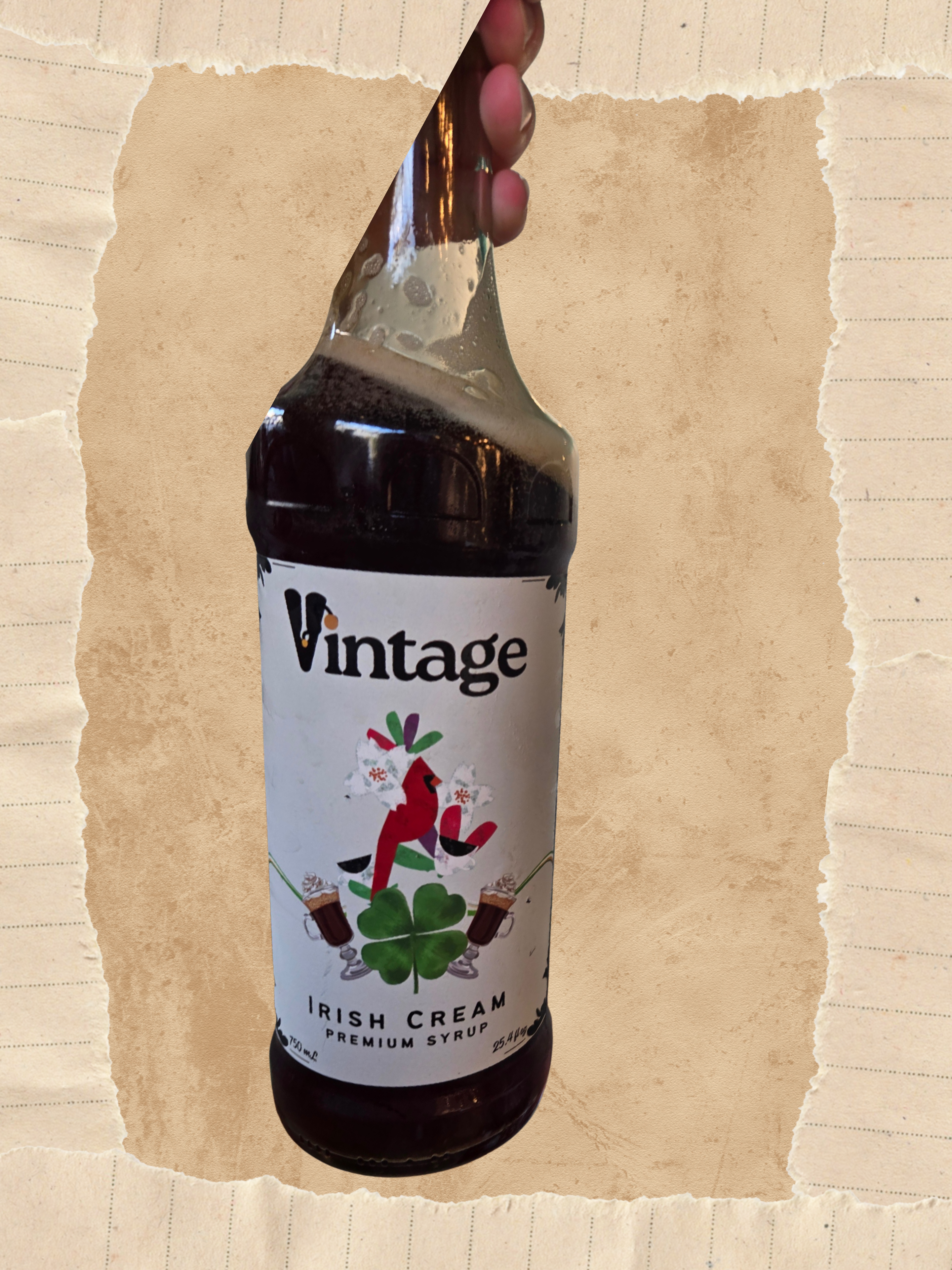 Irish Cream Syrup