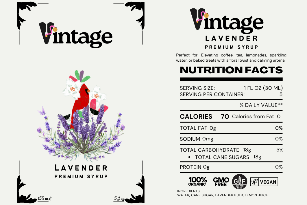 Lavendar Syrup